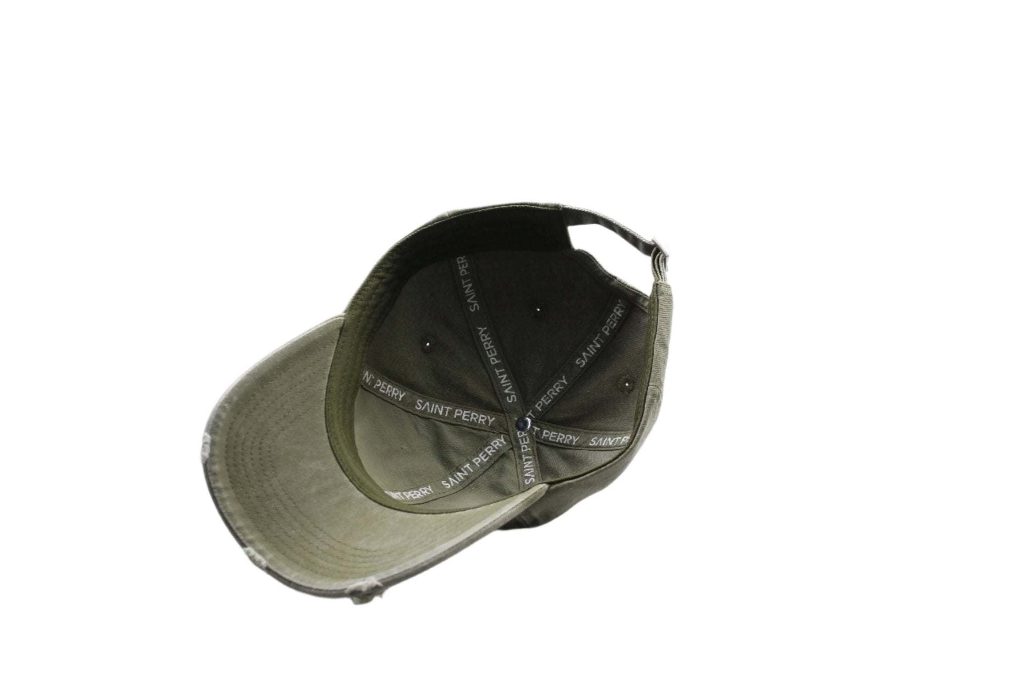 SAINT PERRY Distressed Baseball Hat