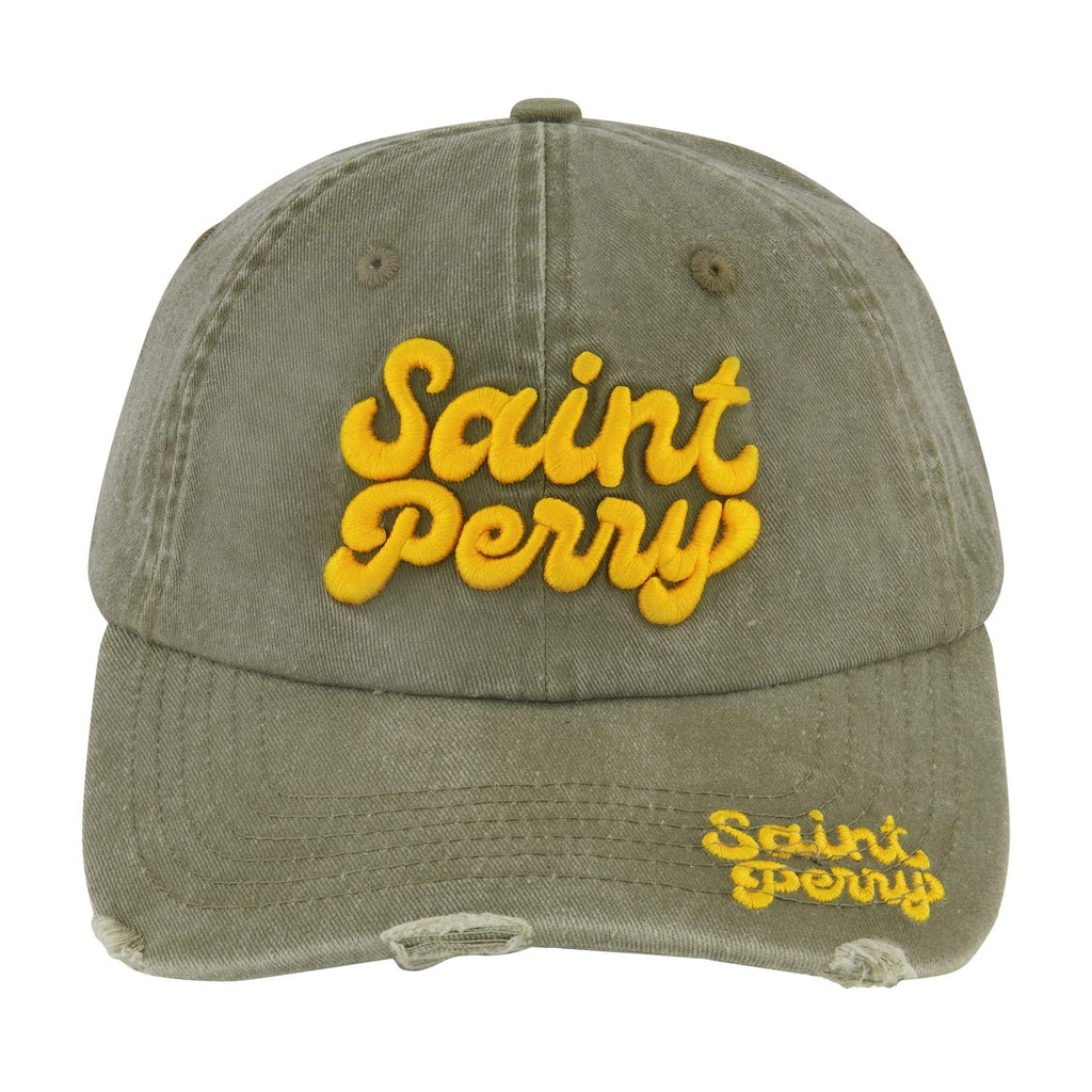 SAINT PERRY Distressed Baseball Hat