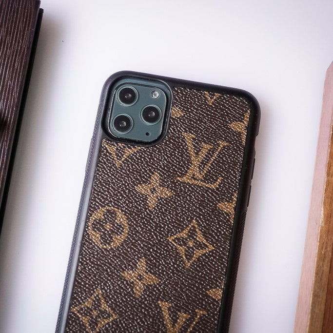 Authentic Upcycled Louis Vuitton Canvas iPhone Case – Handmade to Order