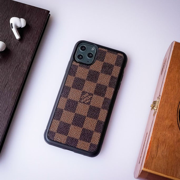 Authentic Upcycled Louis Vuitton Canvas iPhone Case – Handmade to Order