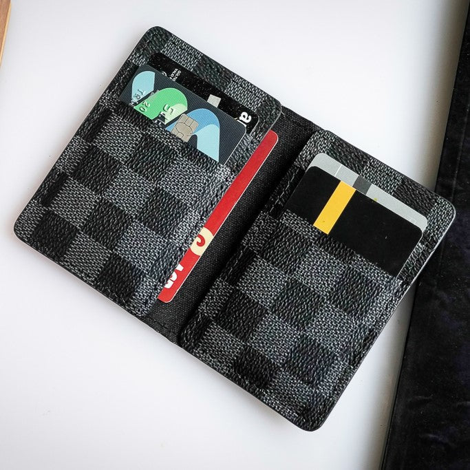 Recycled Louis Vuitton Wallet – Upcycled Luxury Card Holder