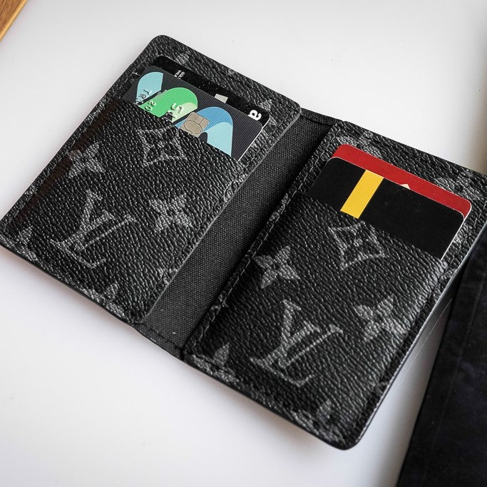 Recycled Louis Vuitton Wallet – Upcycled Luxury Card Holder