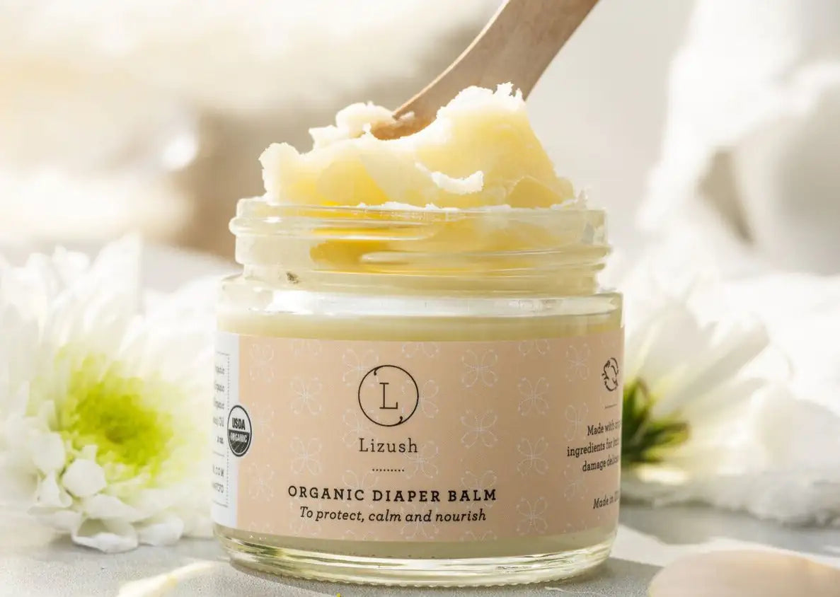 Lizlush Organic Diaper Balm – 2 Oz