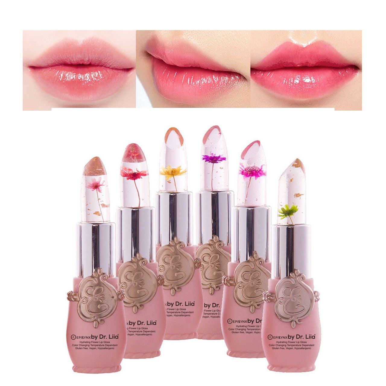 Vegan Lip Gloss - Hydrating Color-Changing Lip Butter
