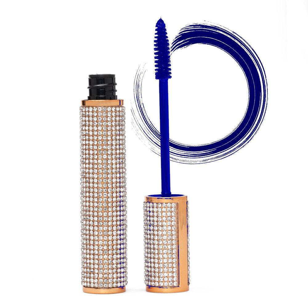 Mega Volume Vegan Smudge-Proof Mascara with Handmade Rhinestone Case