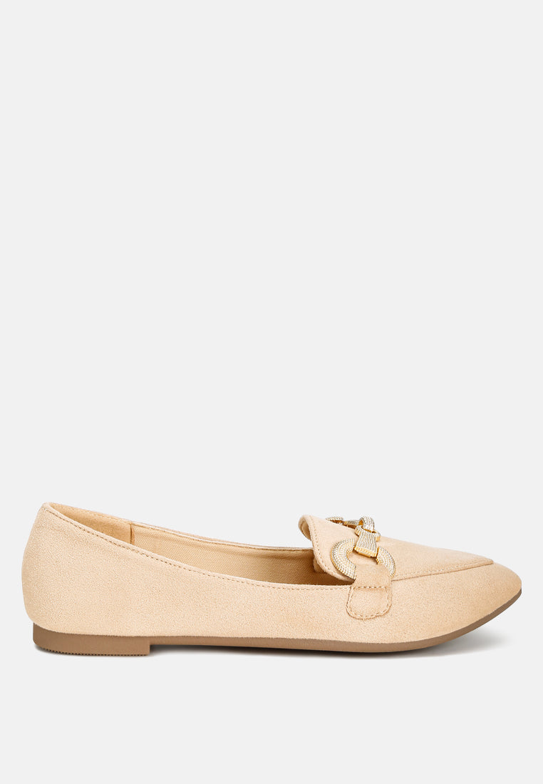 Fembot Horsebit Detail Flexible Loafers-0