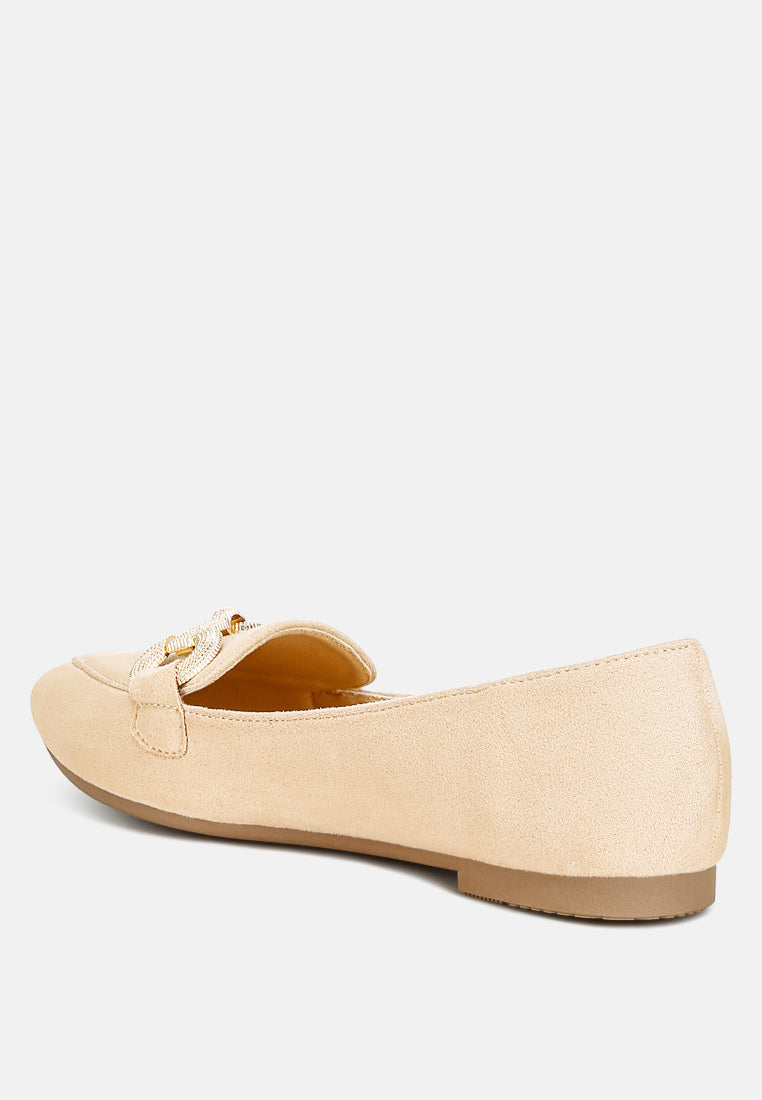 Fembot Horsebit Detail Flexible Loafers-2