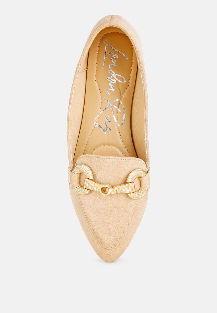 Fembot Horsebit Detail Flexible Loafers-3