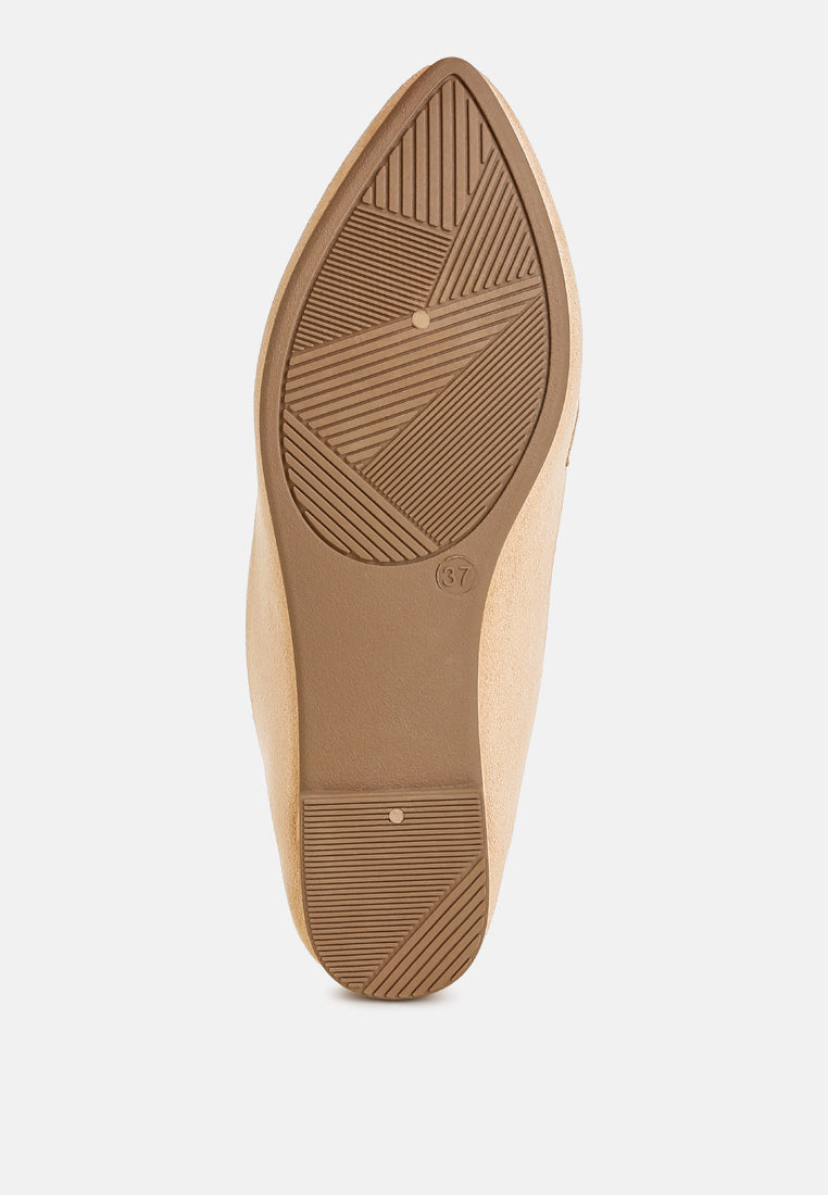 Fembot Horsebit Detail Flexible Loafers-4