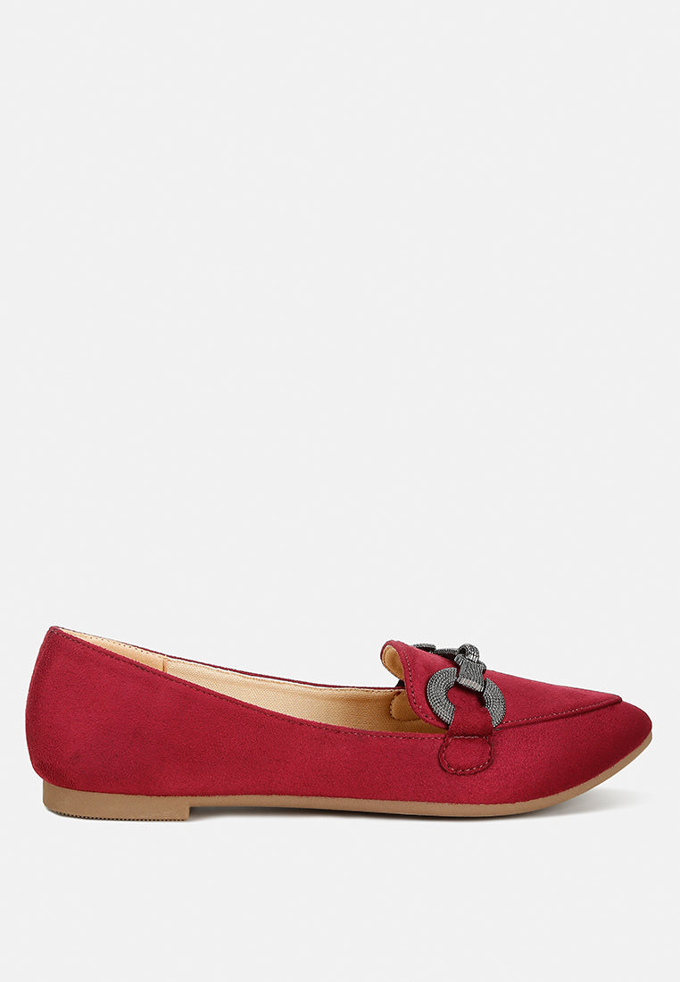 Fembot Horsebit Detail Flexible Loafers-5