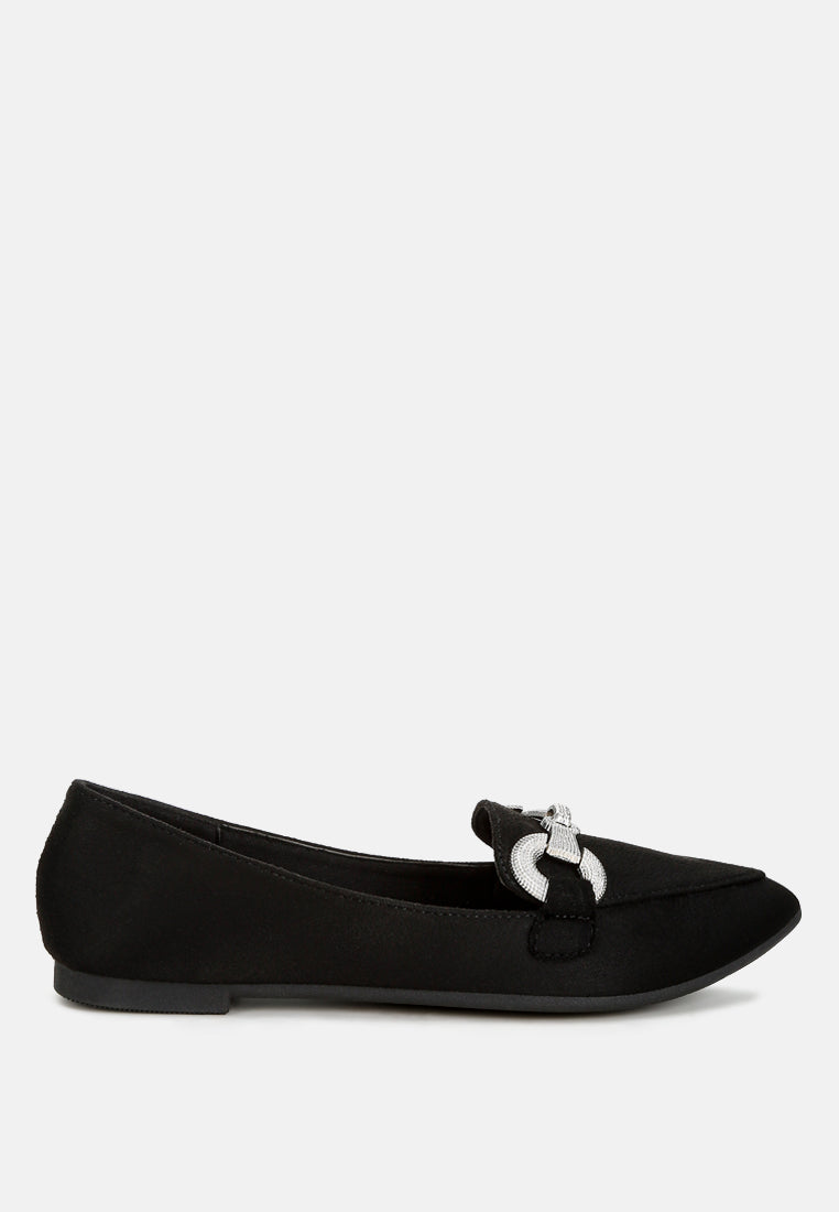 Fembot Horsebit Detail Flexible Loafers-6