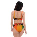 Gianneli Colours Recycled High Waisted Bikini-5