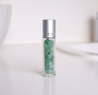 Crystal or Gemstone Roller Ball with Essential Oil