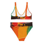Gianneli Colours Recycled High Waisted Bikini-1