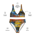 Gianneli Colours Recycled High Waisted Bikini-2