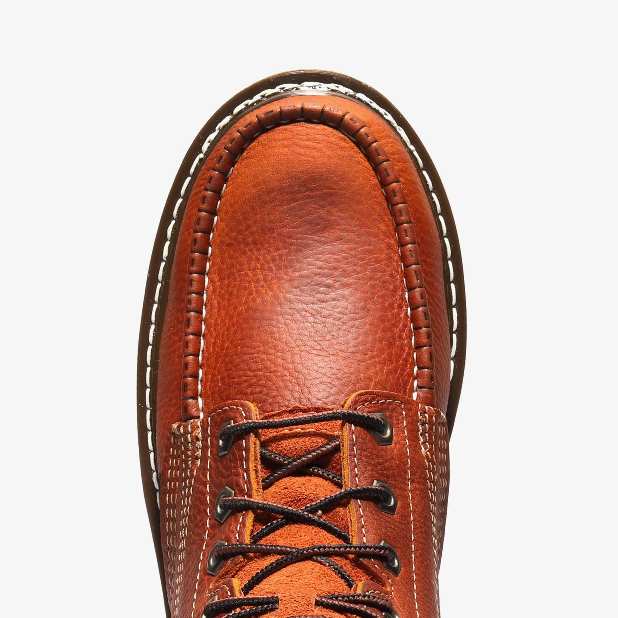 Frontier Dual 8" Moc Toe Steel Toe Boot – Golden Brown
