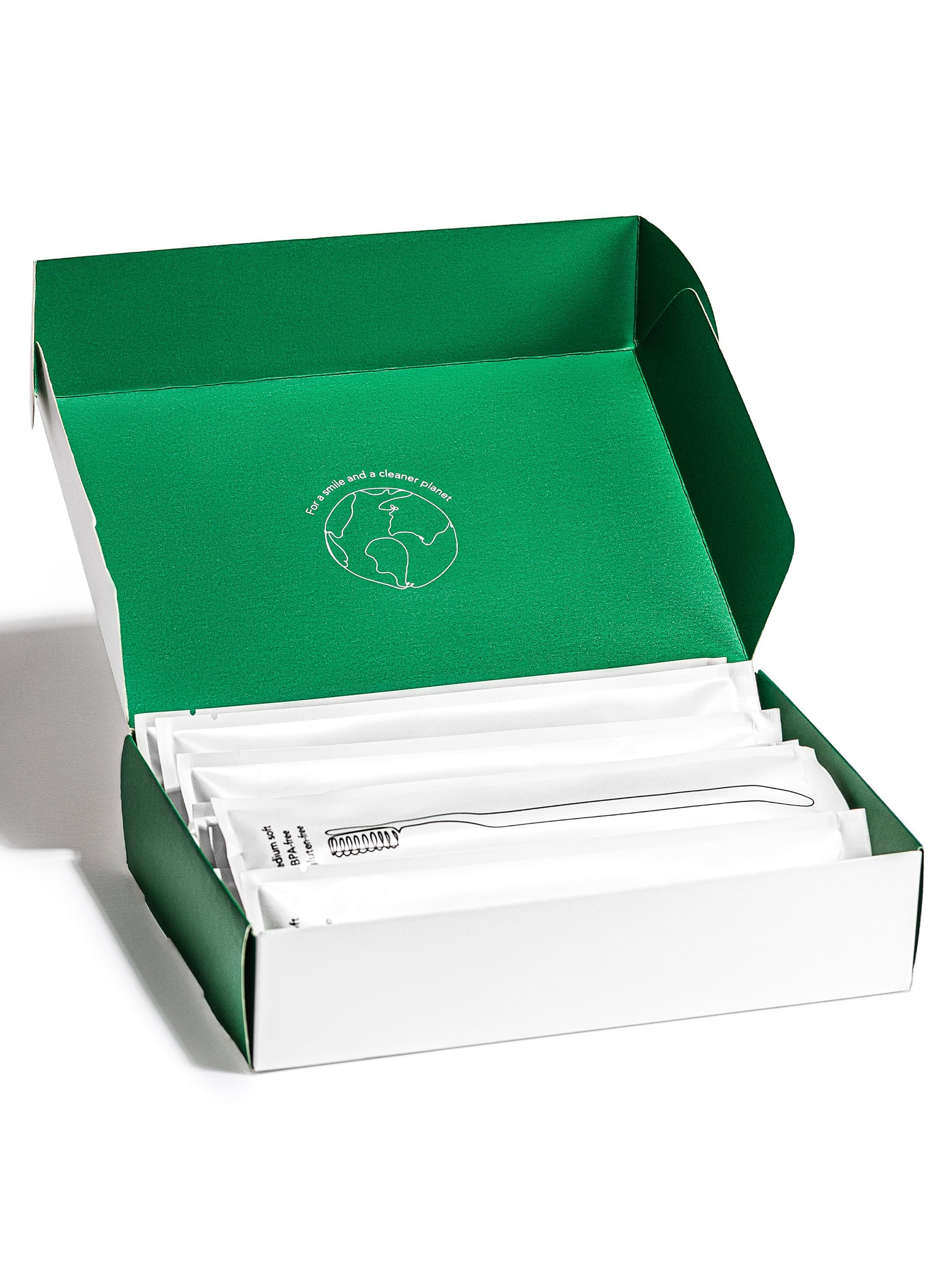 Gentle Green Toothbrush Family Pack (10 Count) – Eco-Friendly Wheat Straw Toothbrushes for Sensitive Teeth | BPA-Free, Travel-Friendly, Plastic-Free