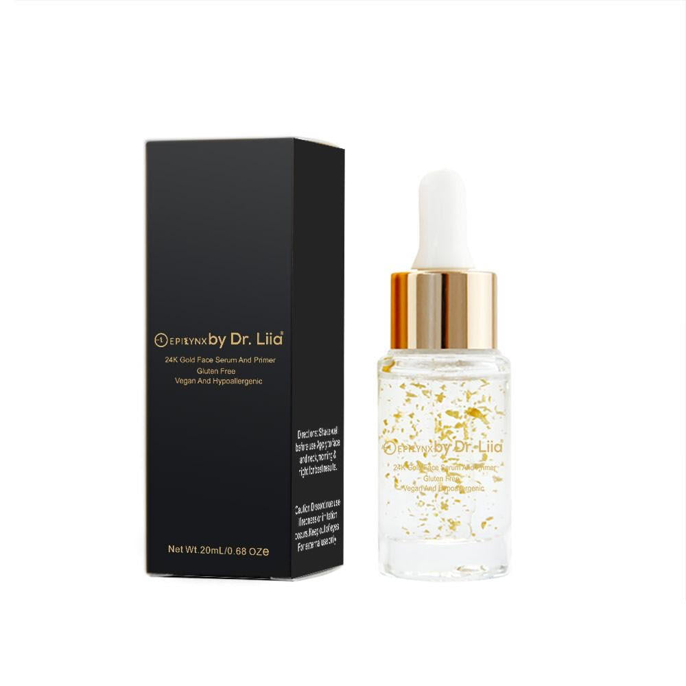 24K Gold Radiance Concentrate Serum – Vegan, Gluten-Free Hydrating & Illuminating Formula