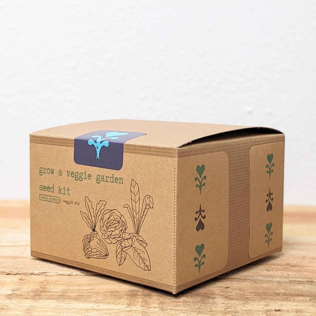 "Grow a Veggie Garden" Leafy Greens Seed Kit