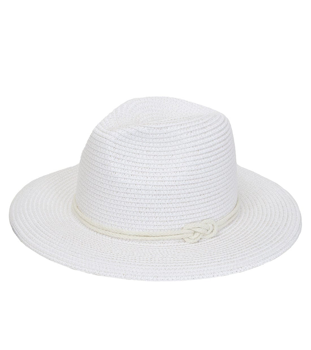 Magid Lightweight Rope Brim Straw Panama Sun Hat