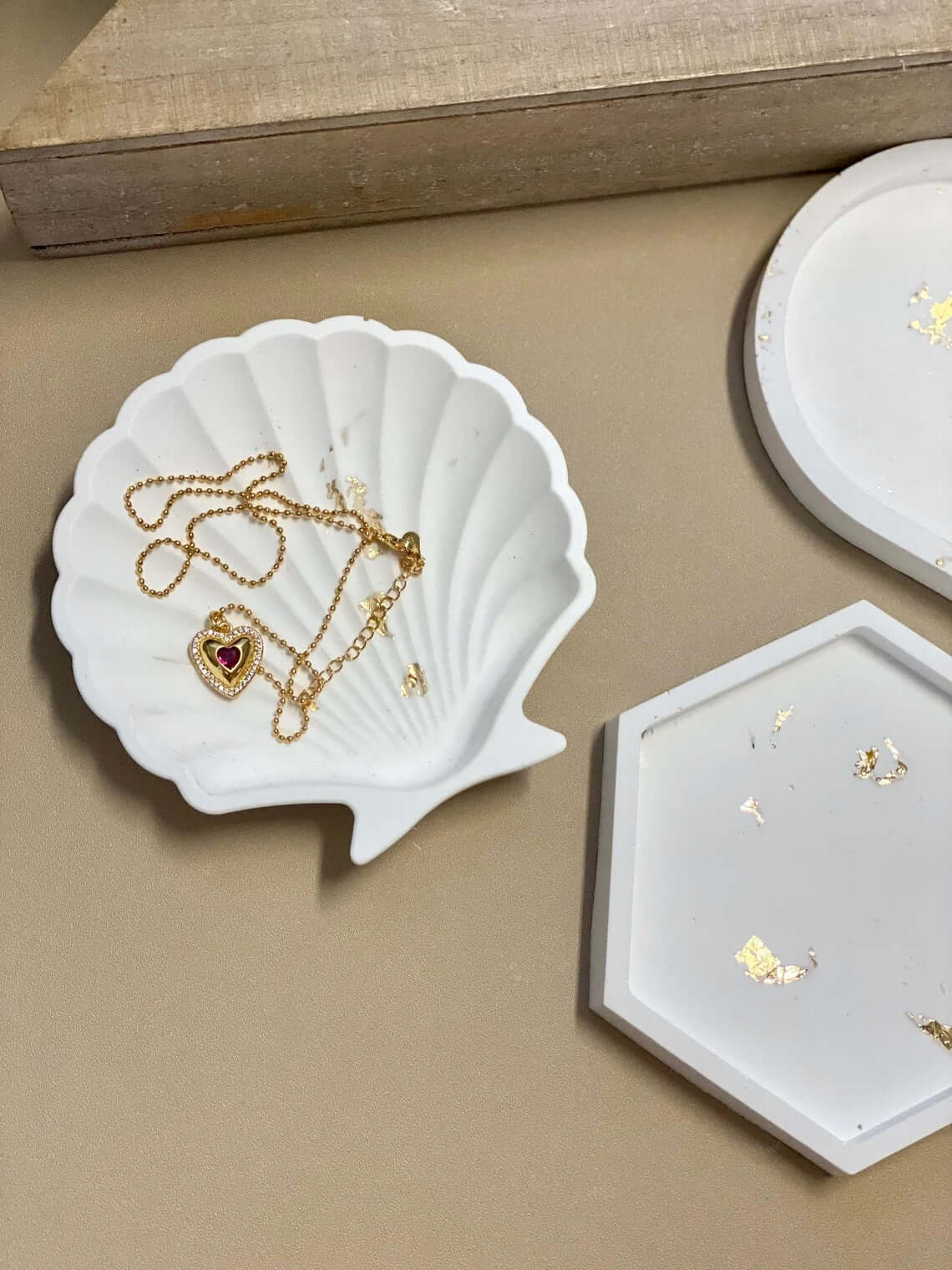 Jesmonite Tray Handmade Minimalist Décor