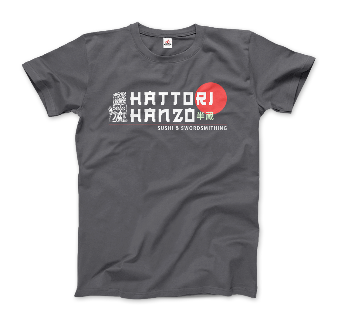 Hattori Hanzo, Sushi and Swordsmithing from Kill Bill T-Shirt-5