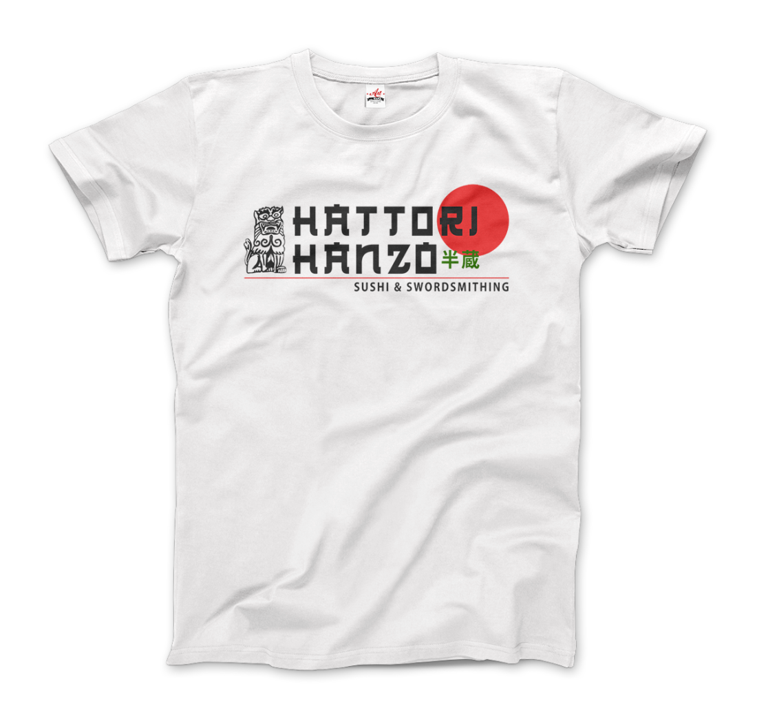 Hattori Hanzo, Sushi and Swordsmithing from Kill Bill T-Shirt-3