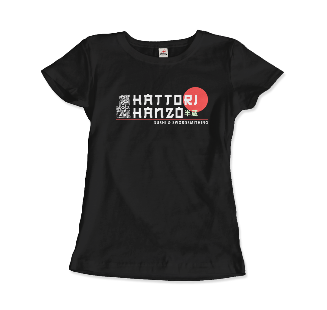 Hattori Hanzo, Sushi and Swordsmithing from Kill Bill T-Shirt-2