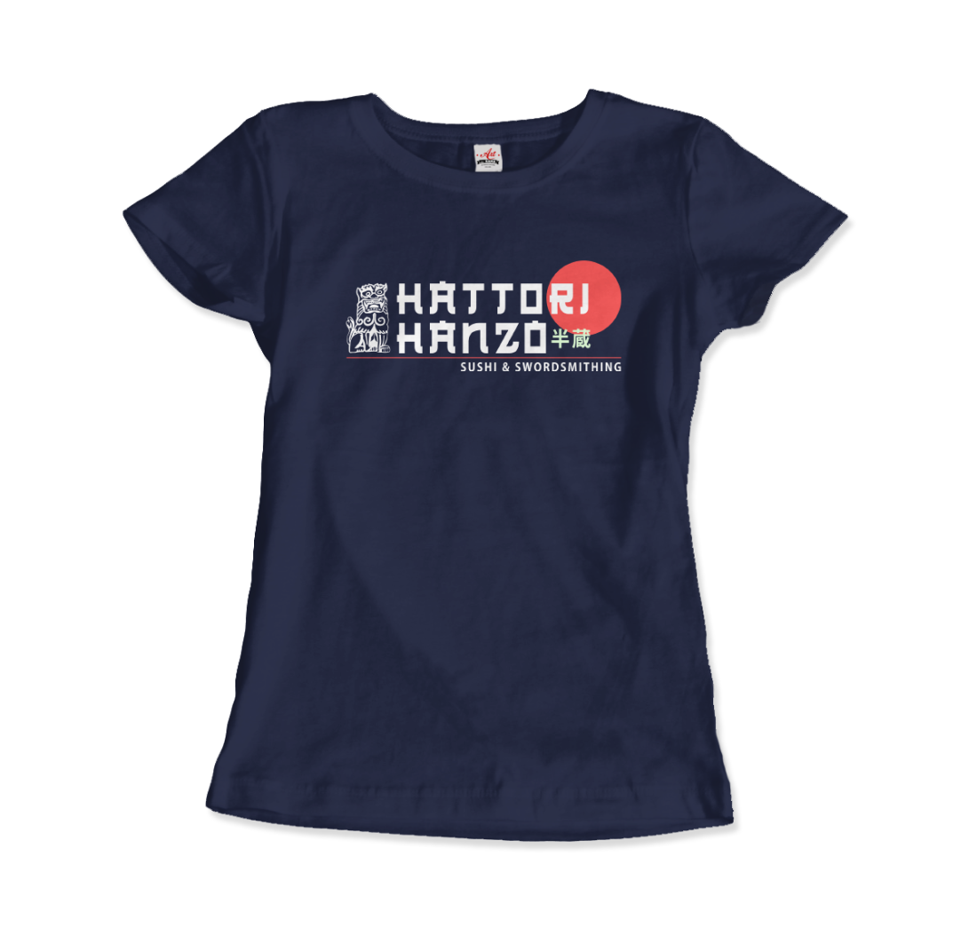 Hattori Hanzo, Sushi and Swordsmithing from Kill Bill T-Shirt-10