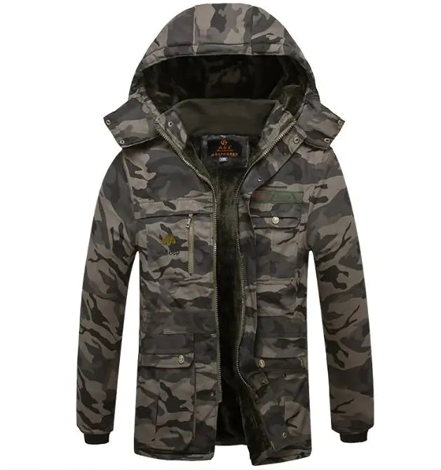 The Gale Windproof Cold-Resistant Cotton-Padded Jacket