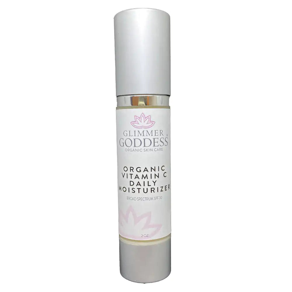 Organic Vitamin C Brightening and Tightening Face Cream SPF 30 – 2 Oz
