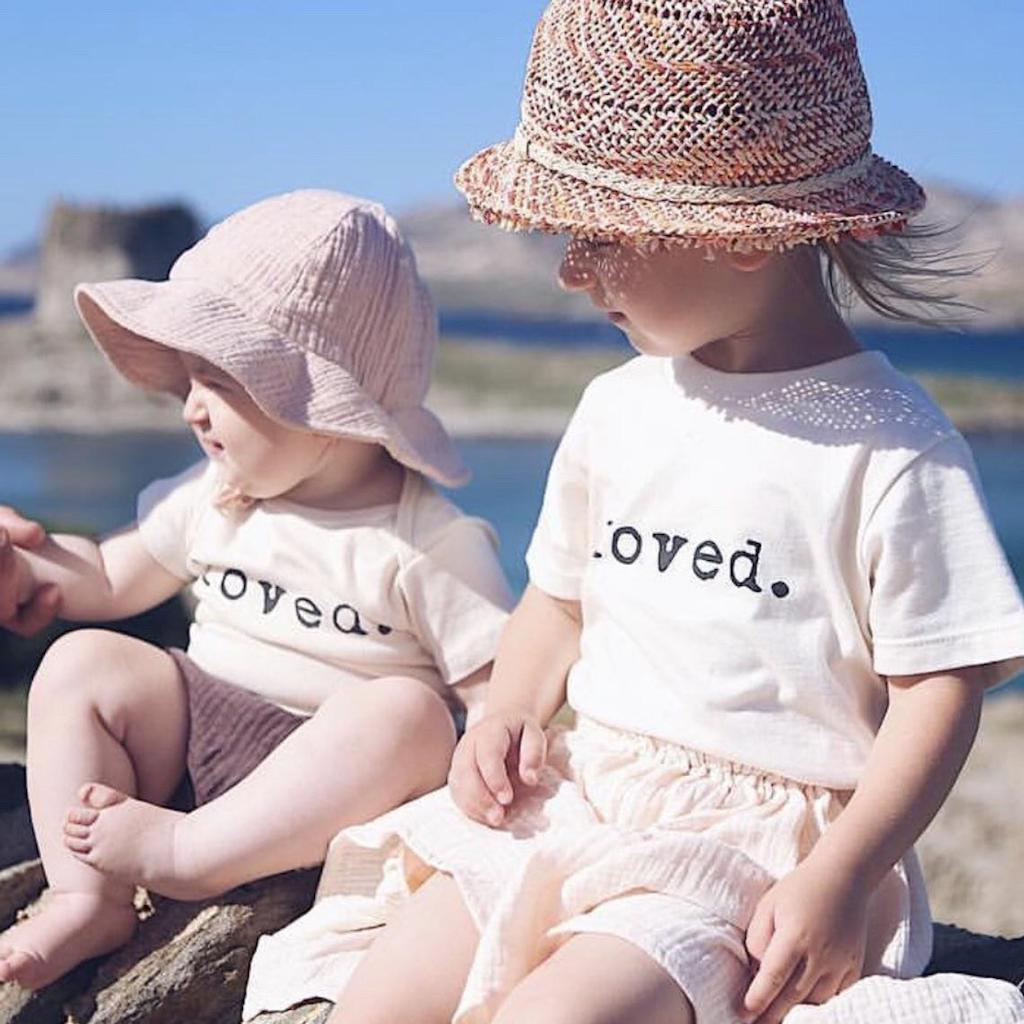 Loved. Organic Cotton Kids T-Shirt –Short Sleeve