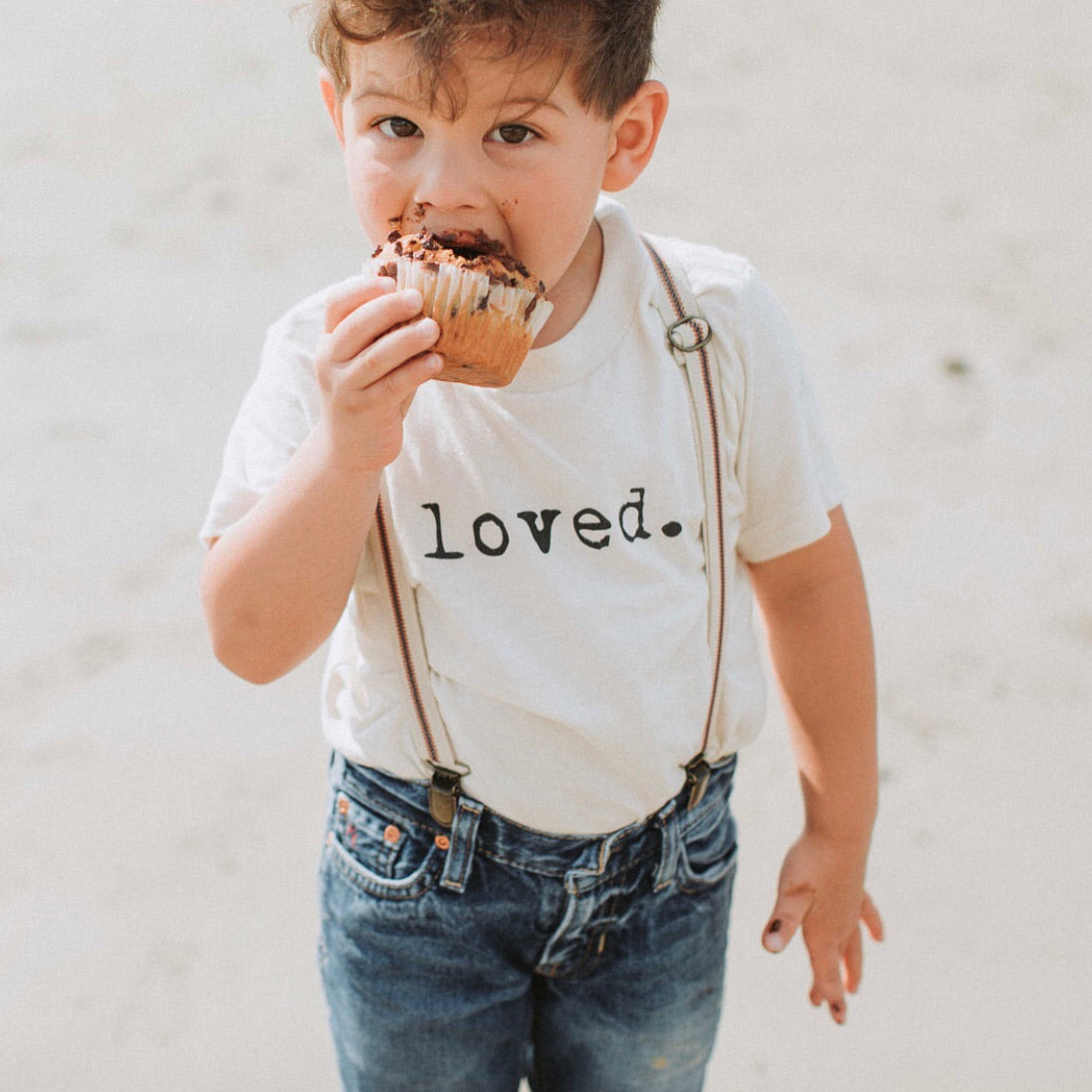 Loved. Organic Cotton Kids T-Shirt –Short Sleeve