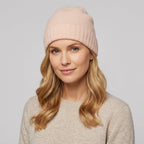 CASHMERE HONEYCOMB BEANIE-7
