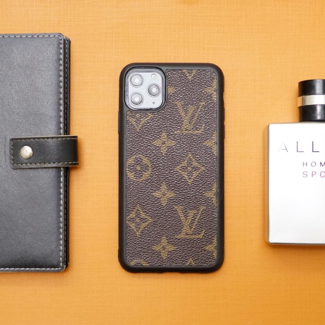 Authentic Upcycled Louis Vuitton Canvas iPhone Case – Handmade to Order