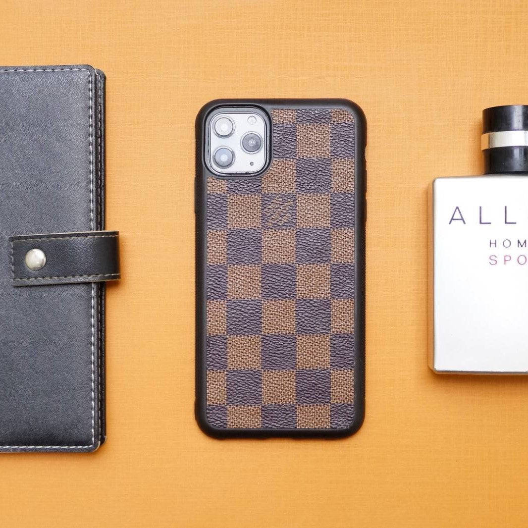 Authentic Upcycled Louis Vuitton Canvas iPhone Case – Handmade to Order