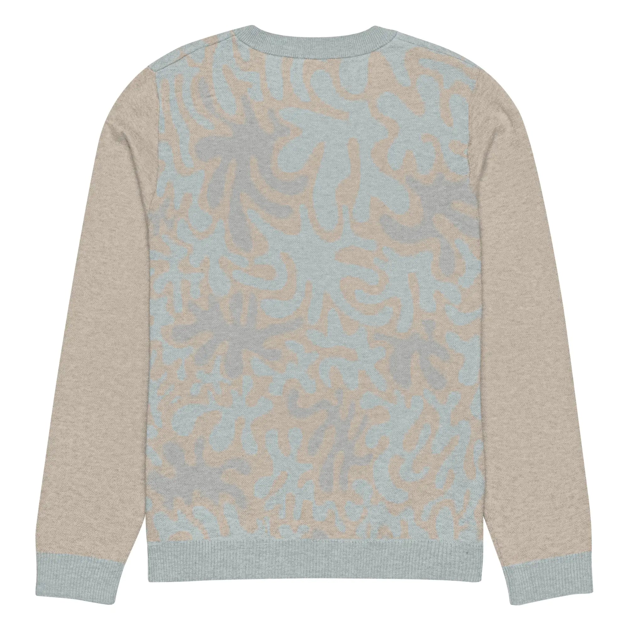 Coral Sands Knit Crew - Sustainable Ocean-Inspired Men's Sweater with 4ocean Partnership