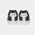 LA Gear Kids Edge Lowtop | Black x White Logo