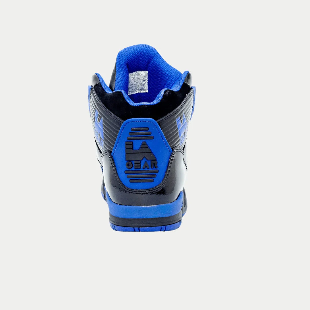 LA Gear Men's KAJ Vintage Hightop – Blue x Black