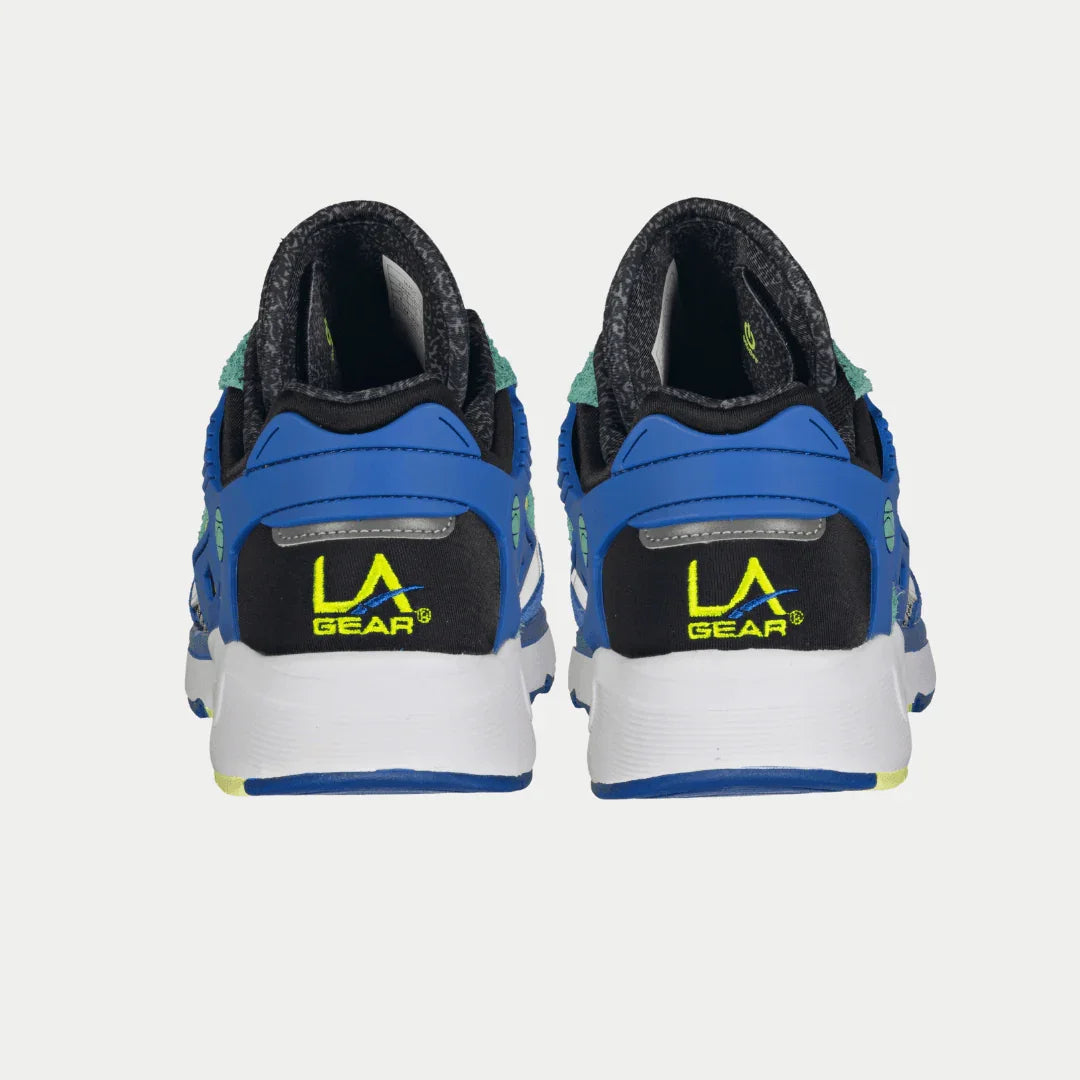 LA Gear Men's Catapult Light-Up Lowtop – Blue x Green