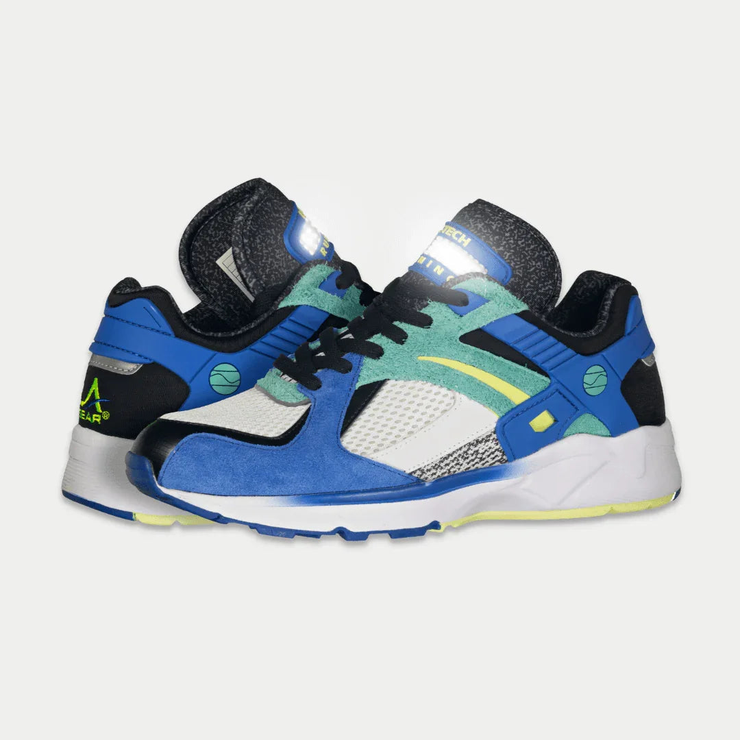 LA Gear Men's Catapult Light-Up Lowtop – Blue x Green