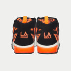 LA Gear Men's Turbo Light-Up Mid | Black x Neon Red