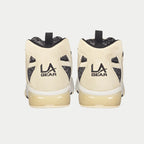 LA Gear Men's Turbo Light-Up Mid | Off-White x Black