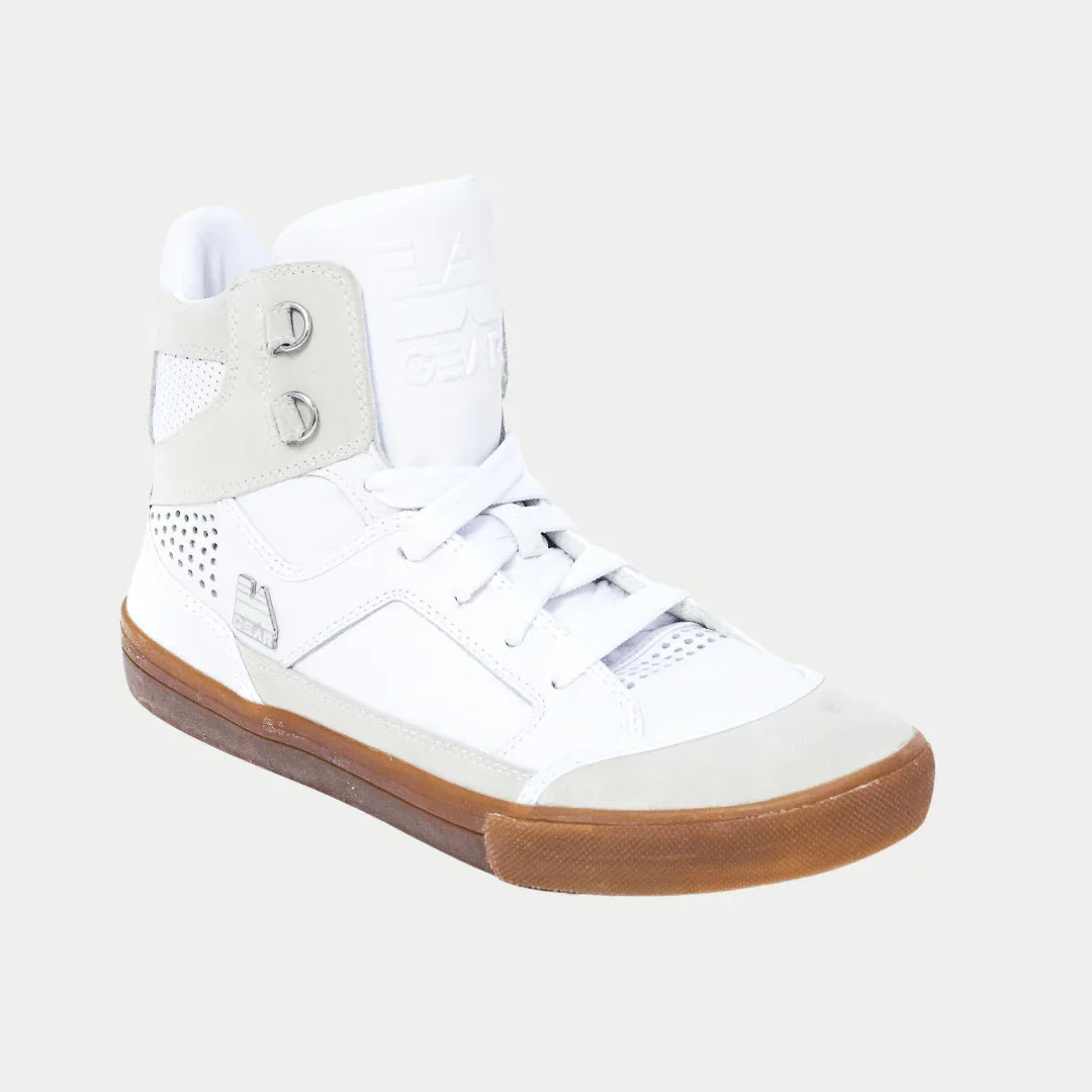 LA Gear Men's Court High Vintage Hightop – White