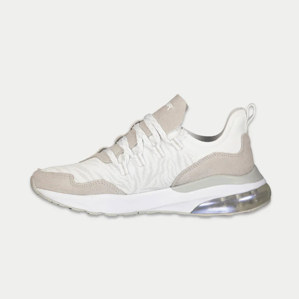 LA Gear Women's Runyon Lowtop – White x Gray