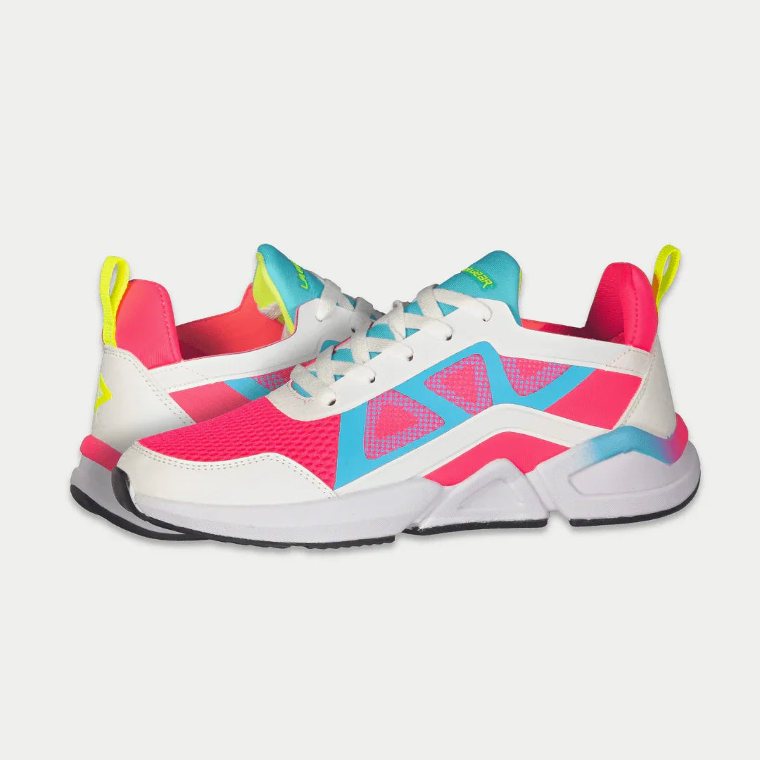 LA Gear Women's Tarzana Lowtop – White x Pink