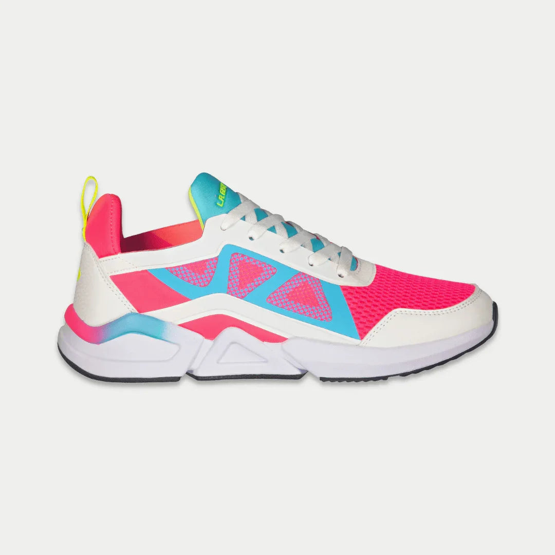 LA Gear Women's Tarzana Lowtop – White x Pink