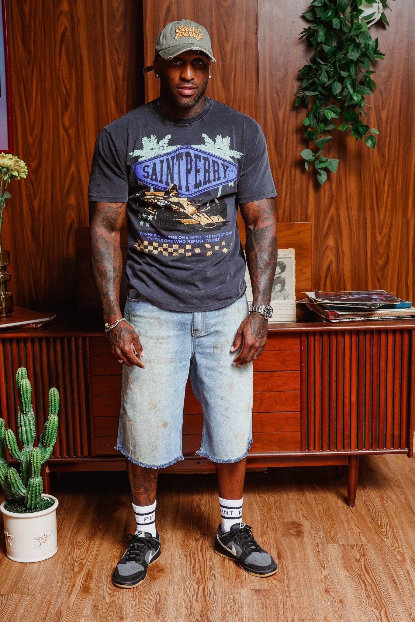 Laid Back Short - Denim