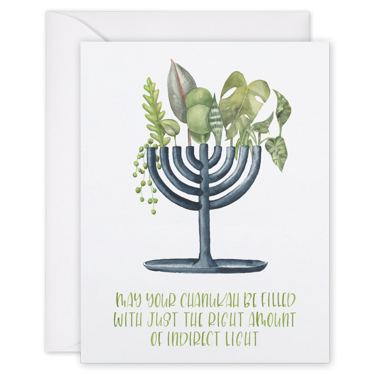Plant Theme Holiday Card