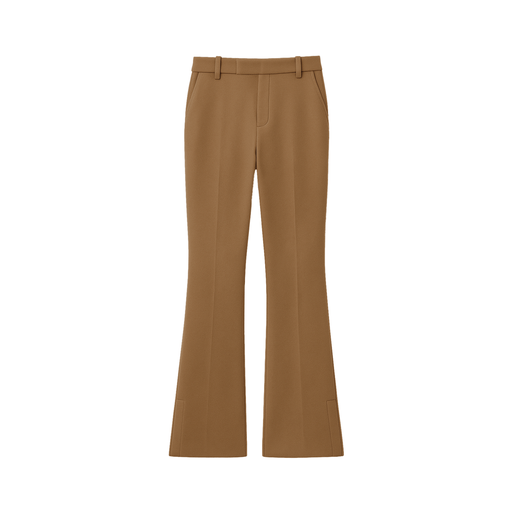 Saint Perry Lavrey Tux Flare Pants in Coffee